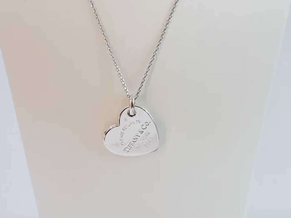 Return To Tiffany & Co 18" Long Double Heart Char… - image 5