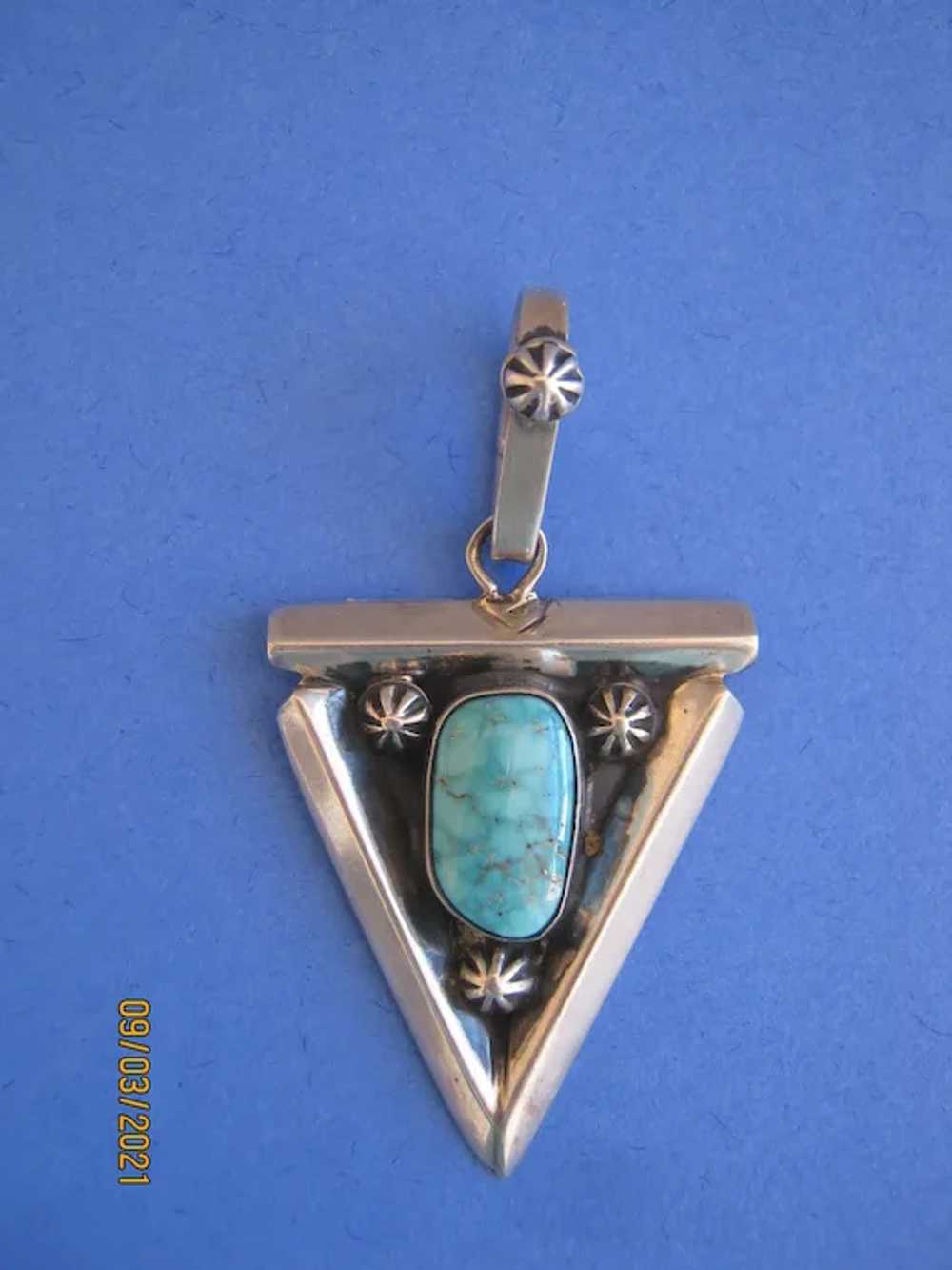Vintage Navajo Pendant - image 7