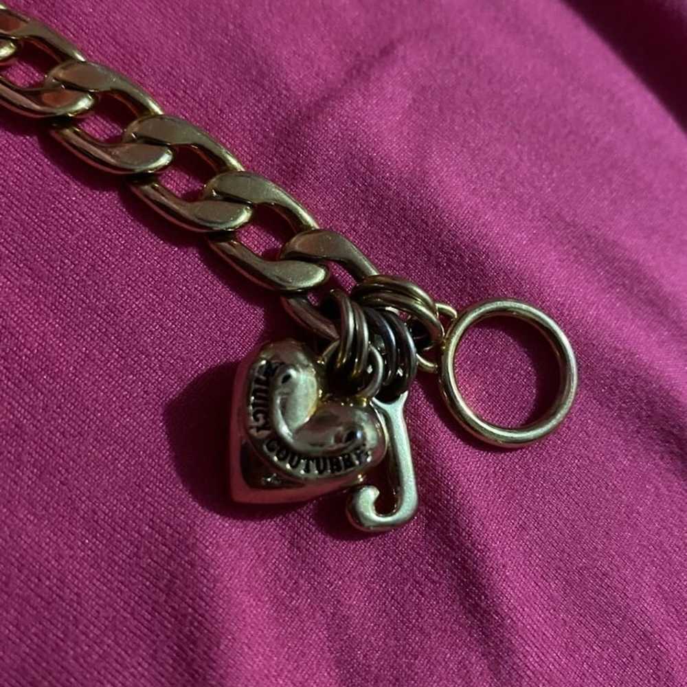 Vintage Juicy Couture Toggle Heart Bracelet W/Cha… - image 9