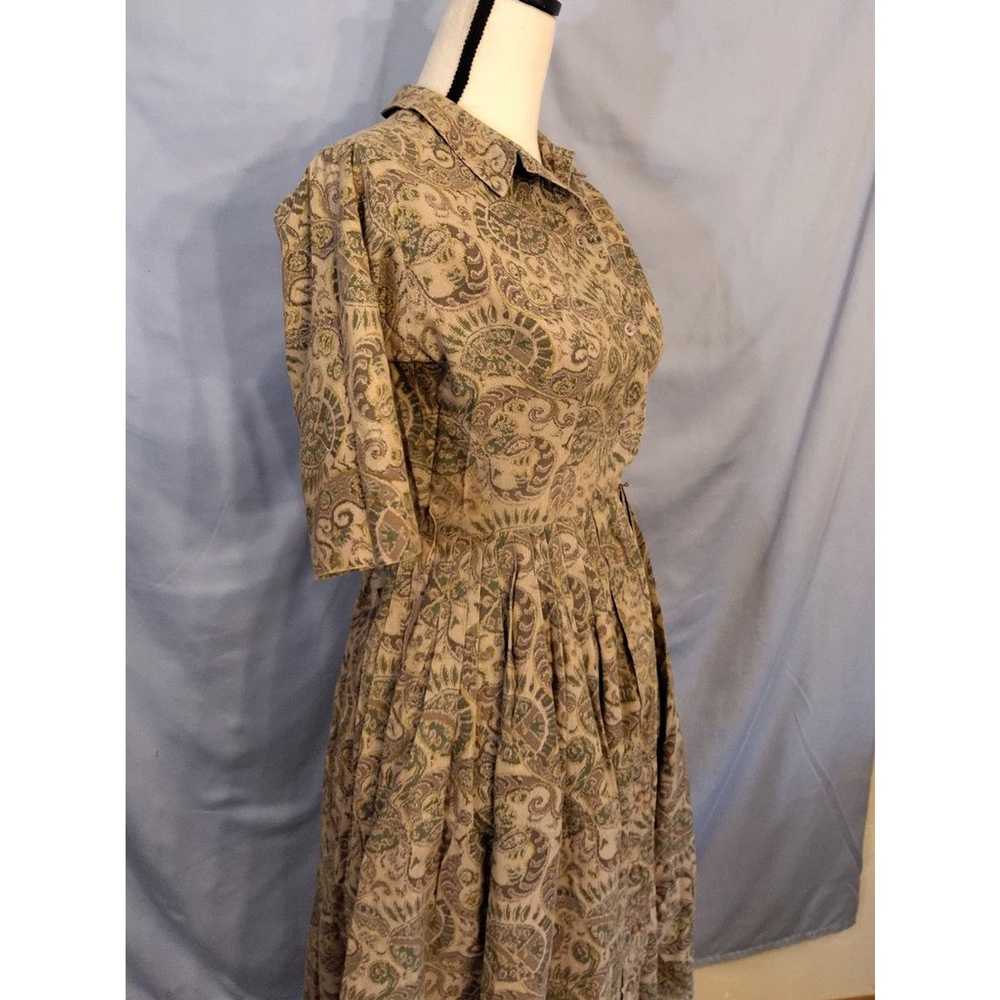 Vintage 50s Peck & Peck Fit and Flare Dress. - image 4
