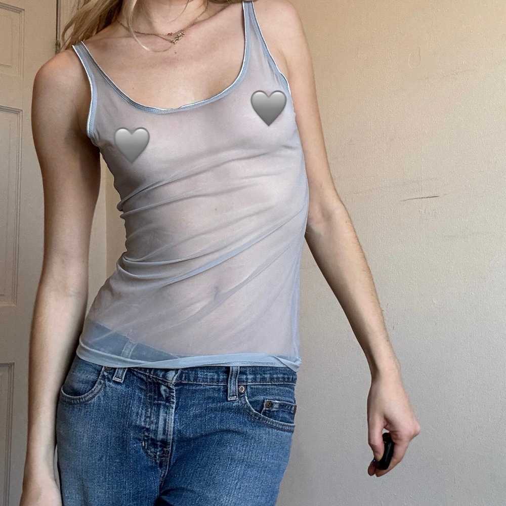 Dolce and Gabbana Silver Tank Top - image 1