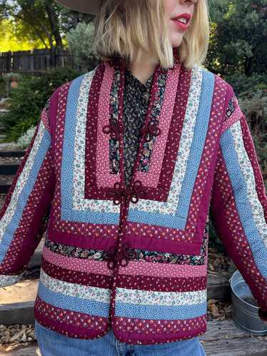 The Stevie Jacket - Vintage 1970s quilted jacket i
