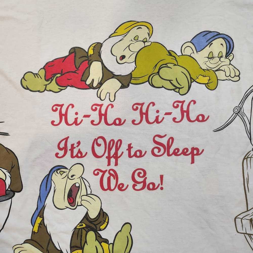 Vintage Disney snow white and 7 dwarves shirt - image 2