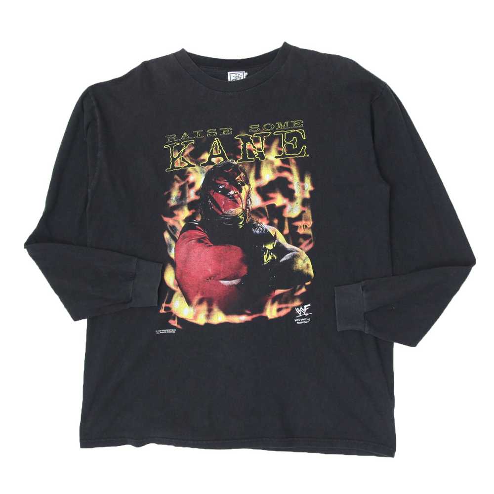 1999 Vintage WWF Raise Some Kane Long Sleeve T-Sh… - image 1