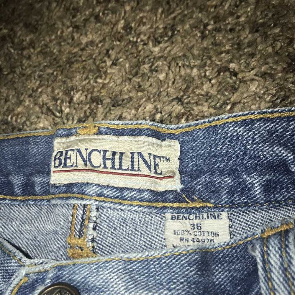 Vintage Benchline Jean Shorts Sz 36 Rare - image 2