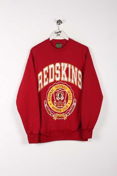 90's Washington Redskins Sweatshirt Red Large - image 1