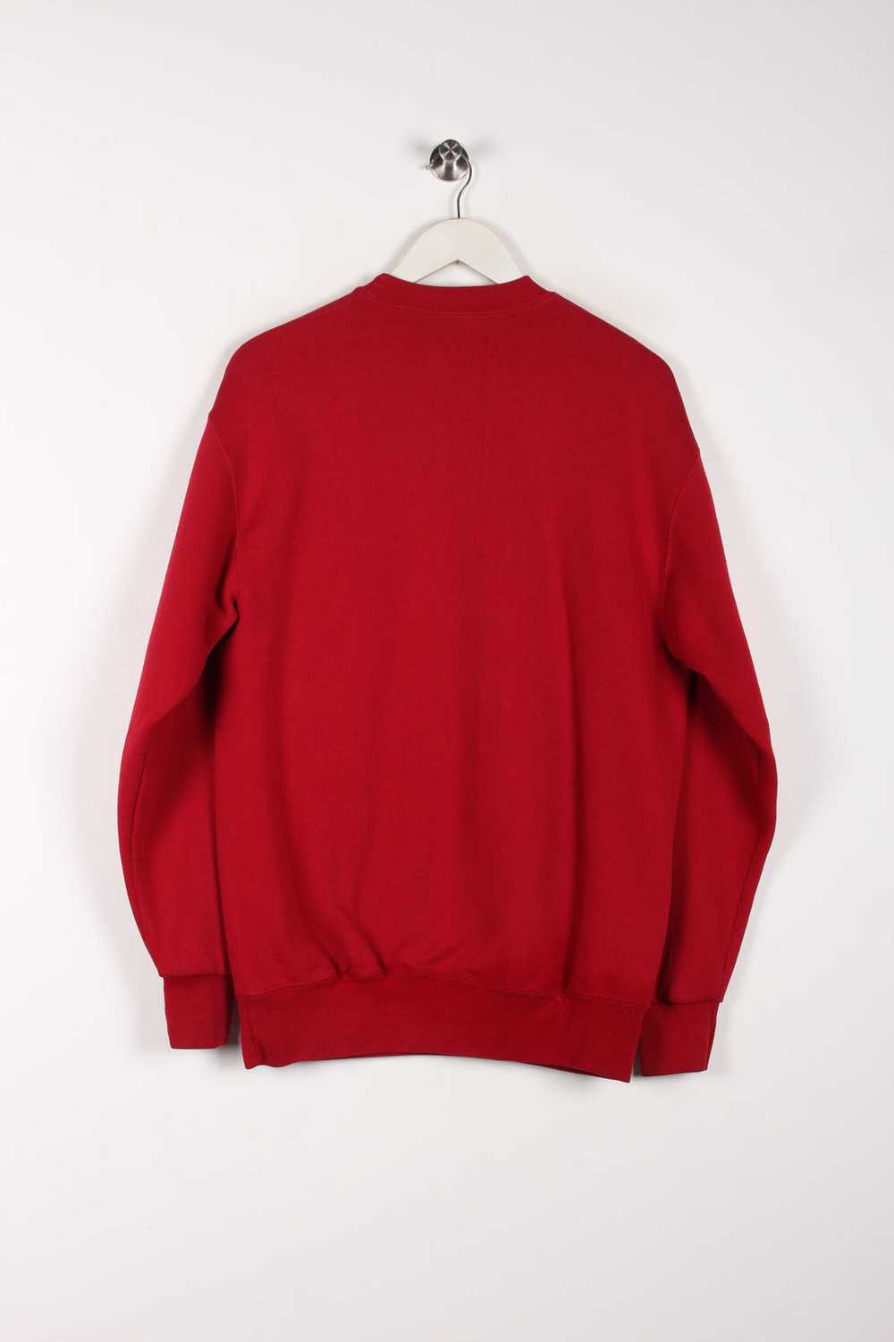 90's Washington Redskins Sweatshirt Red Large - image 3
