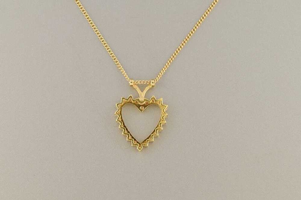 Diamond Heart Pendant - image 4