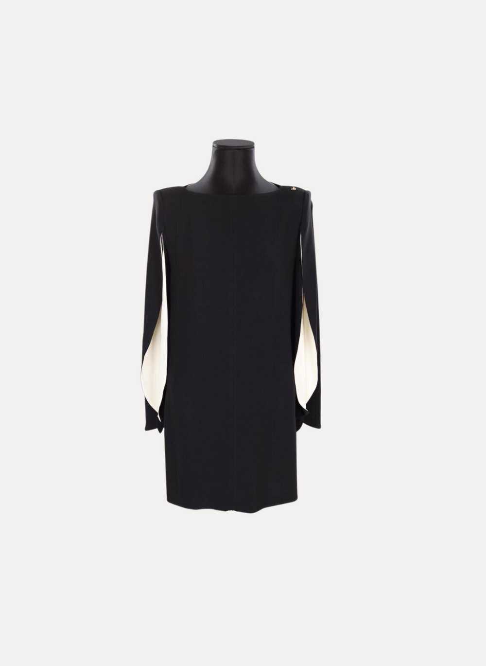 Circular Clothing Robe noir Elisabetta Franchi no… - image 1