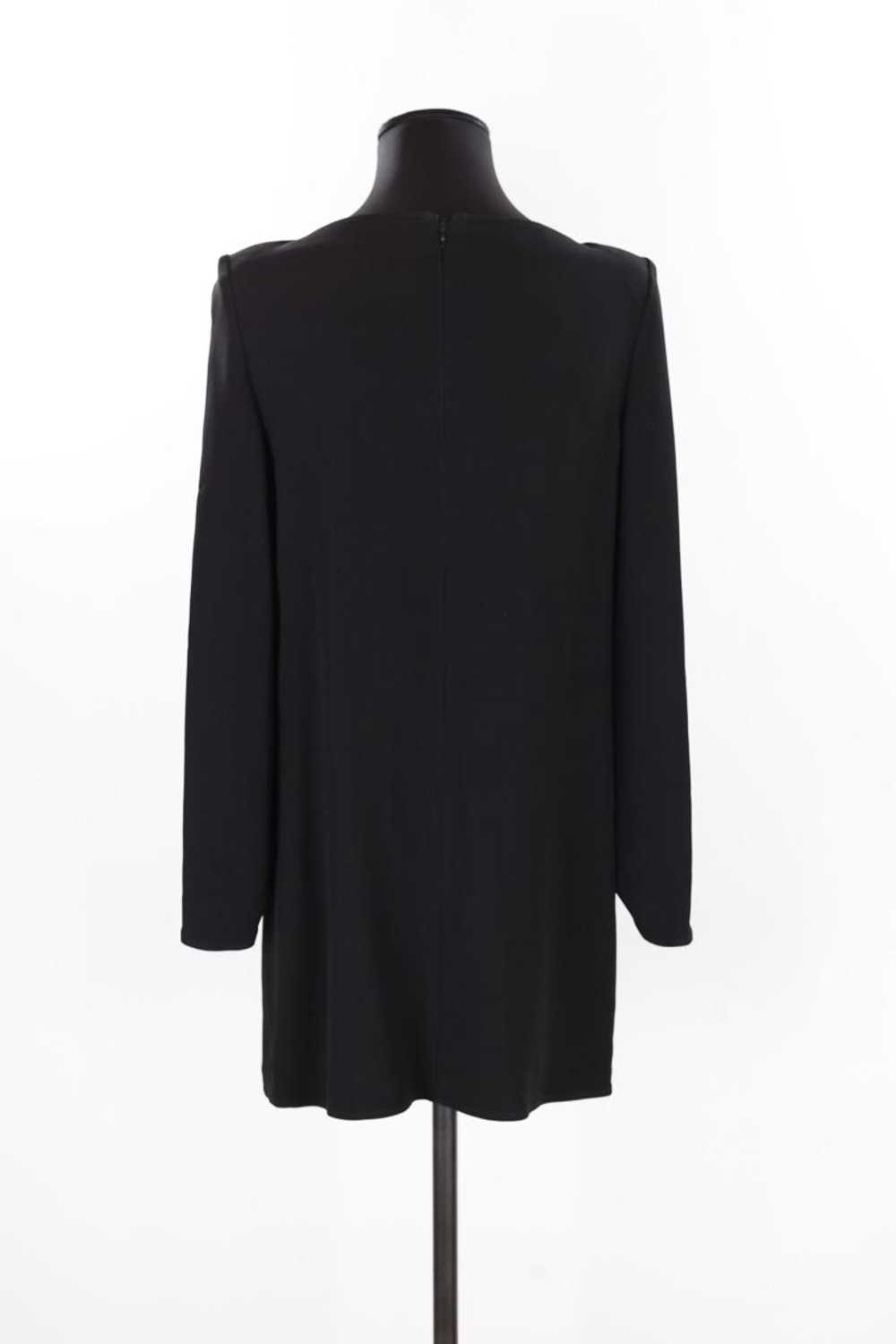 Circular Clothing Robe noir Elisabetta Franchi no… - image 3