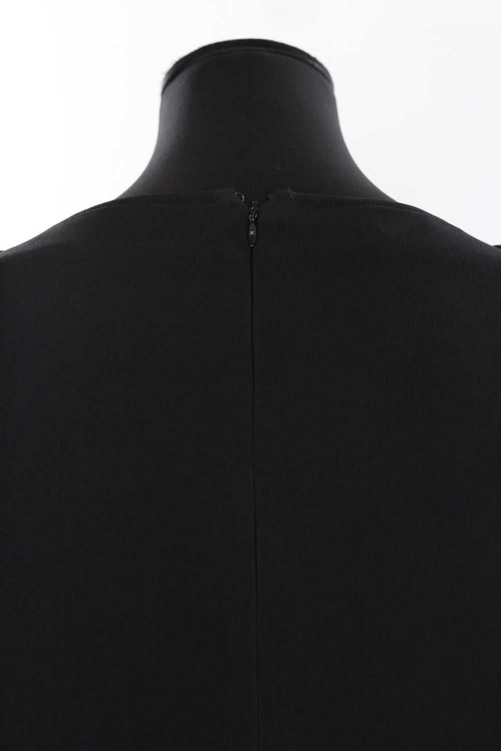 Circular Clothing Robe noir Elisabetta Franchi no… - image 4