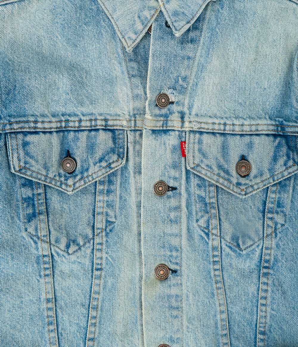 Perfectly Faded Levi's Jean jacket - image 2