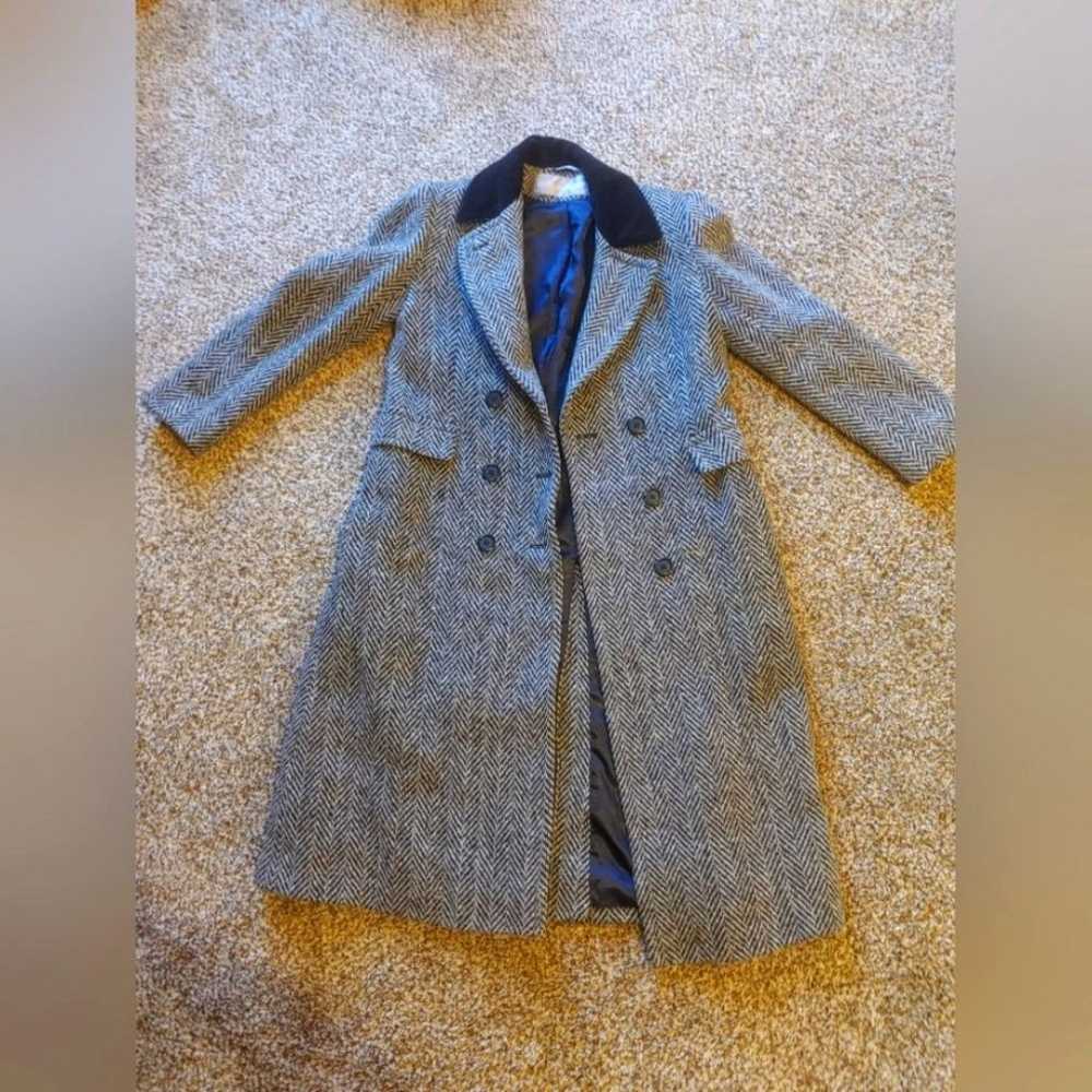 Vintage Evan Picone Wool Coat Made in Italy, Size… - image 1