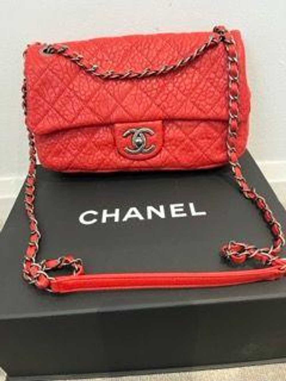 Product Details Chanel Red Aged Calfskin Single F… - image 3