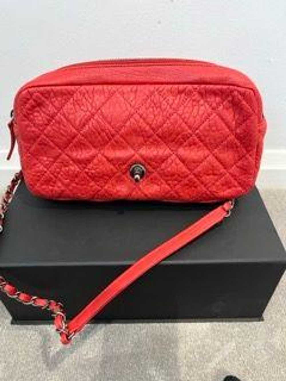 Product Details Chanel Red Aged Calfskin Single F… - image 4