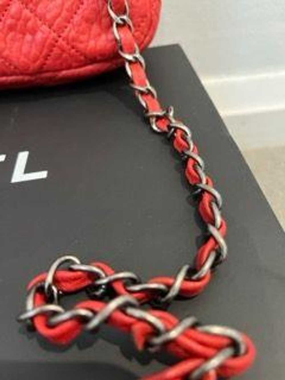 Product Details Chanel Red Aged Calfskin Single F… - image 7