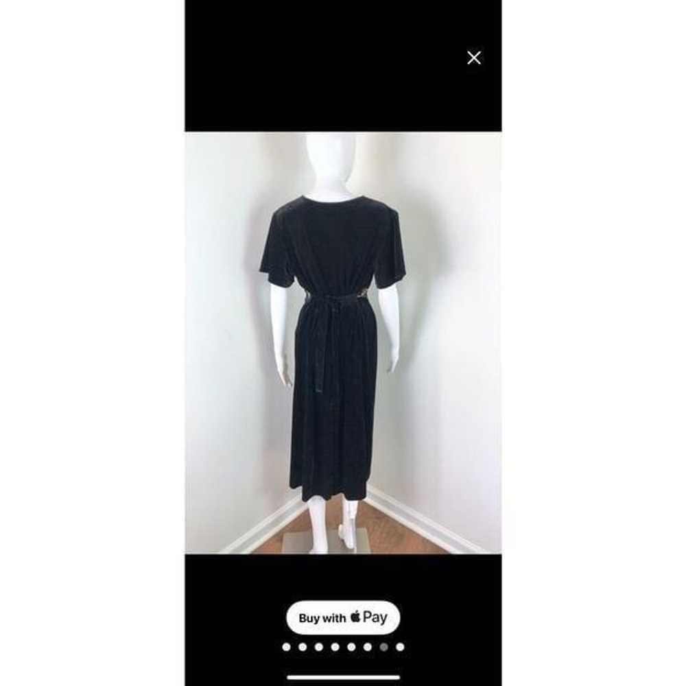 Another Thyme Women's Size 16 Vintage Dress Black… - image 7