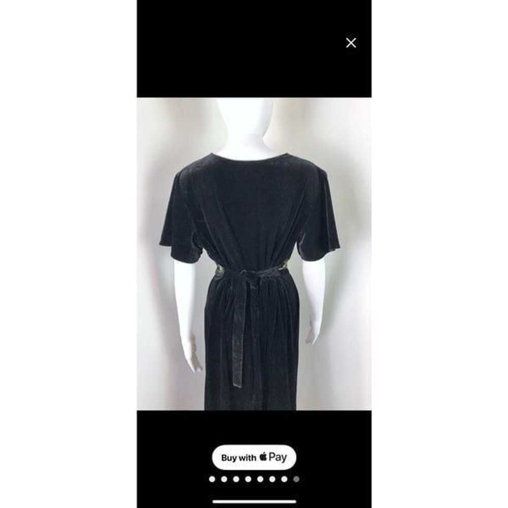 Another Thyme Women's Size 16 Vintage Dress Black… - image 8