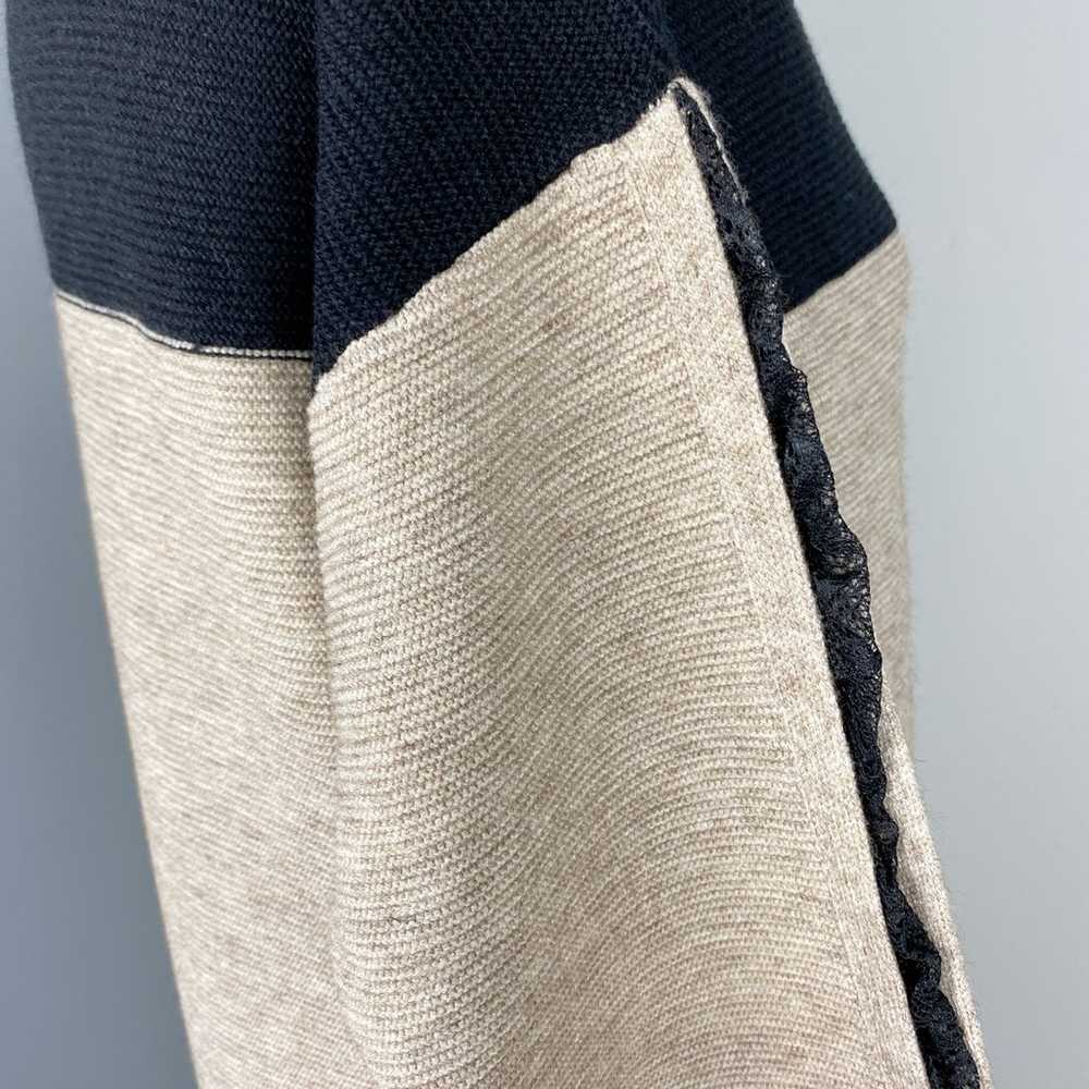 Women's Color Block Asymmetrical Knit Sweater Dre… - image 5