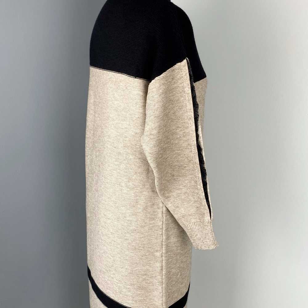Women's Color Block Asymmetrical Knit Sweater Dre… - image 7