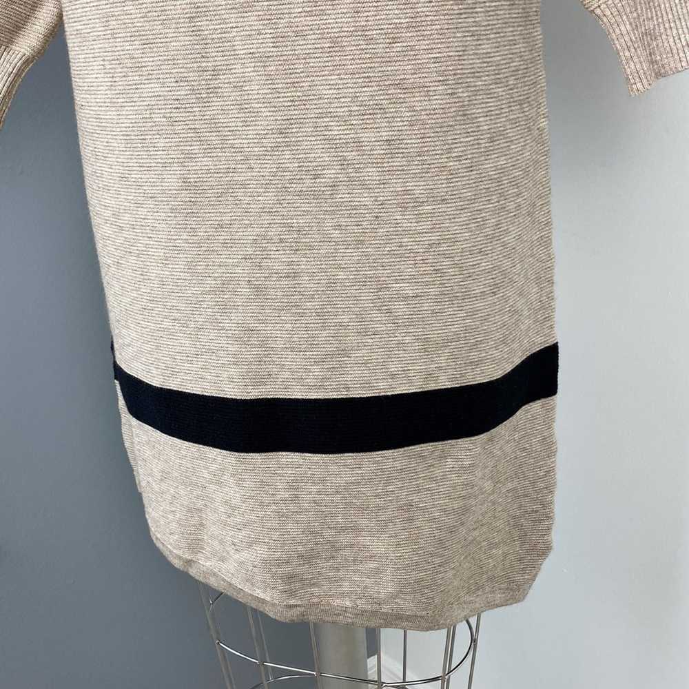 Women's Color Block Asymmetrical Knit Sweater Dre… - image 9