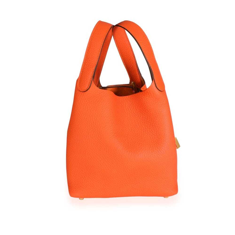 Hermès Picotin leather handbag - image 3