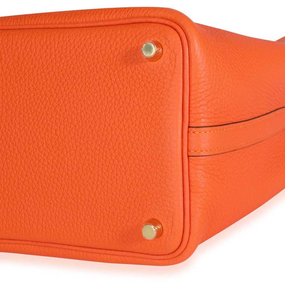 Hermès Picotin leather handbag - image 6