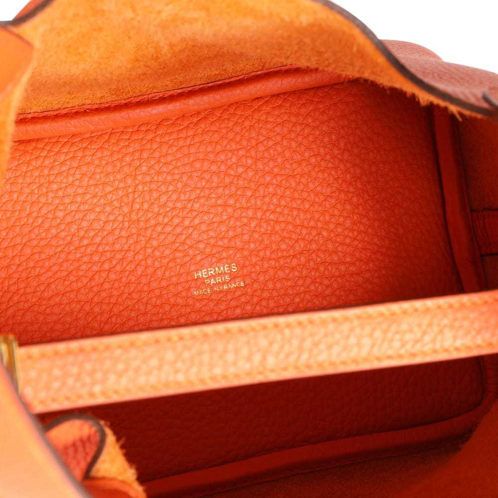 Hermès Picotin leather handbag - image 7
