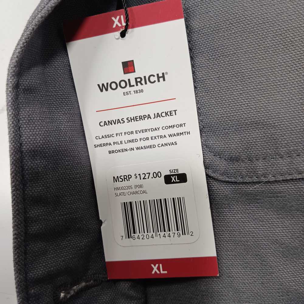 Woolrich Canvas Sherpa Jacket Size XL - NWT - image 4