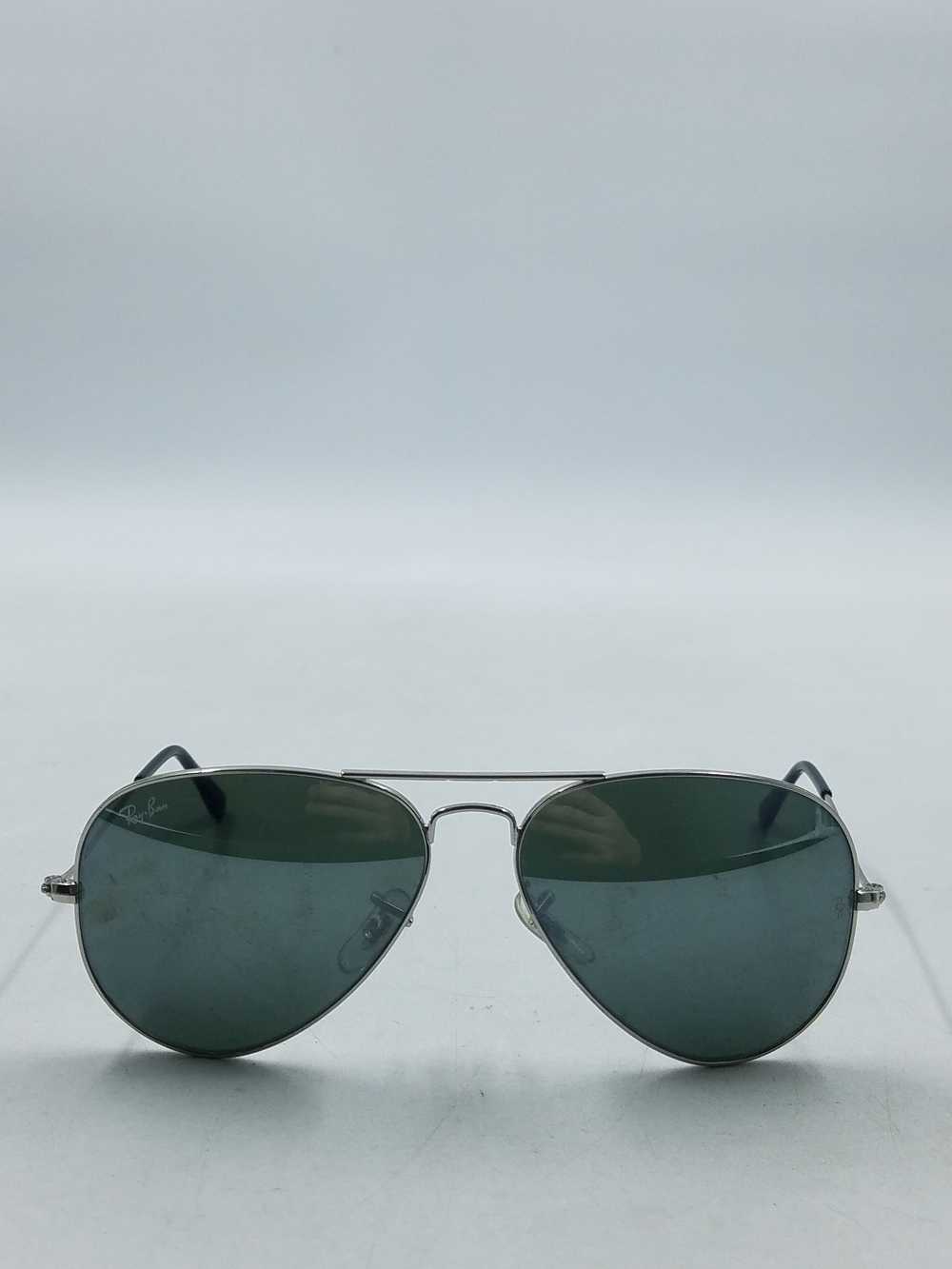 Ray-Ban Silver Aviator Large Sunglasses - image 2
