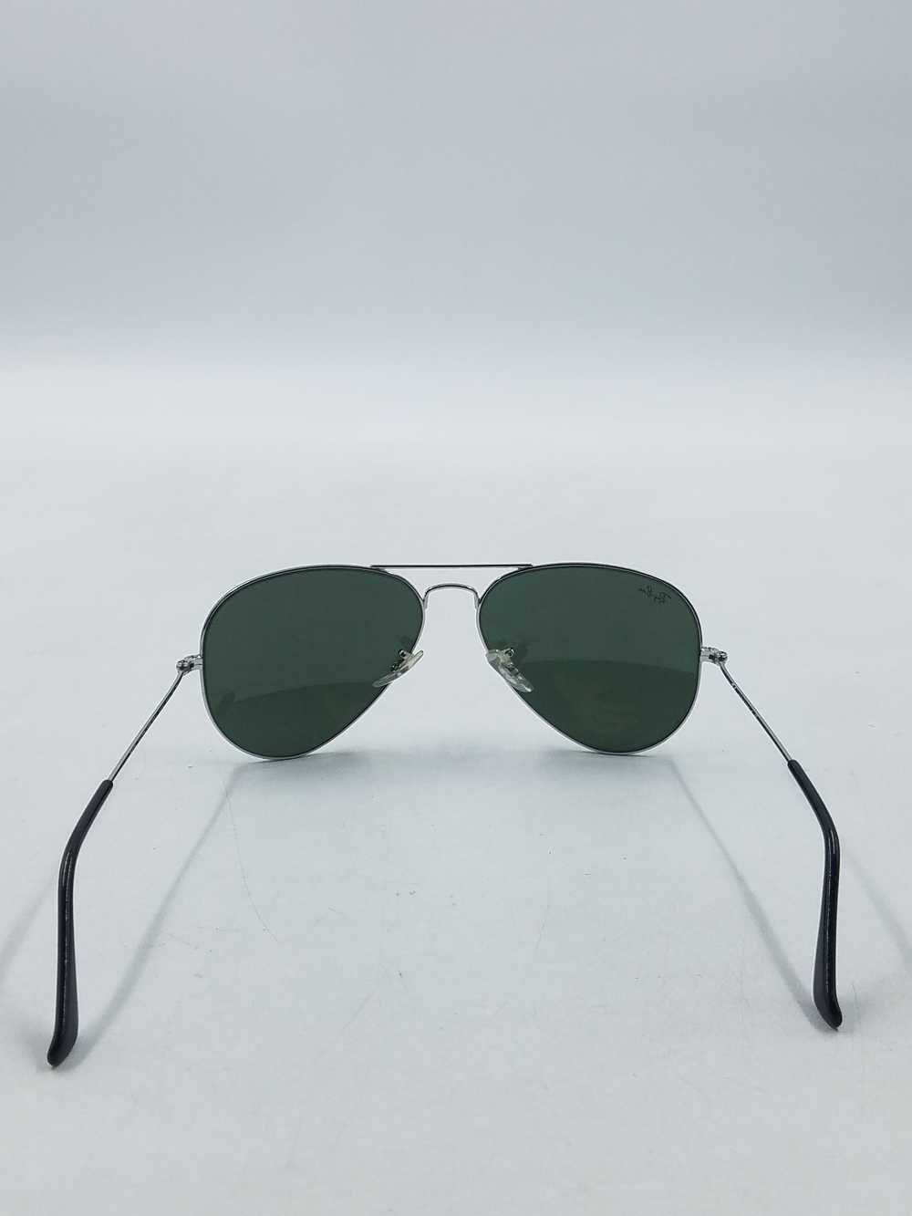 Ray-Ban Silver Aviator Large Sunglasses - image 3