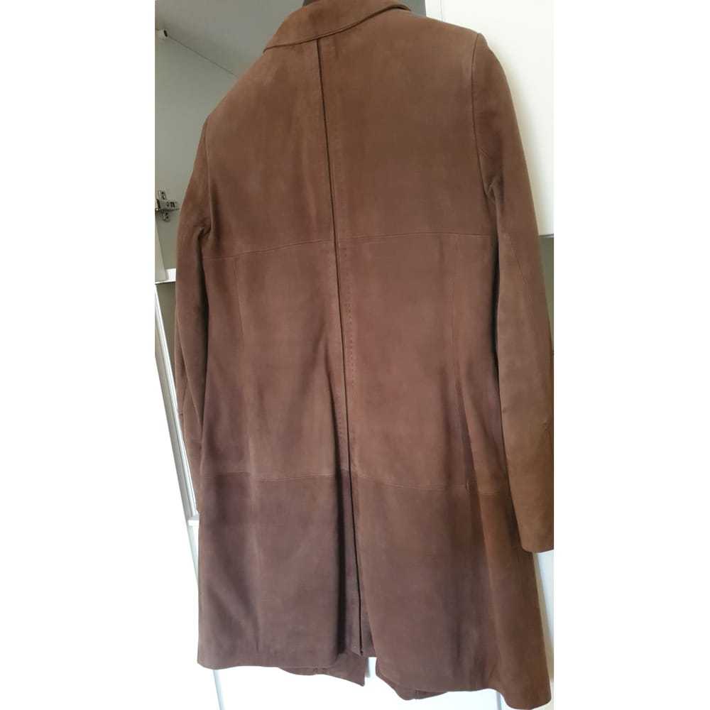 Max Mara 's Leather trench coat - image 2
