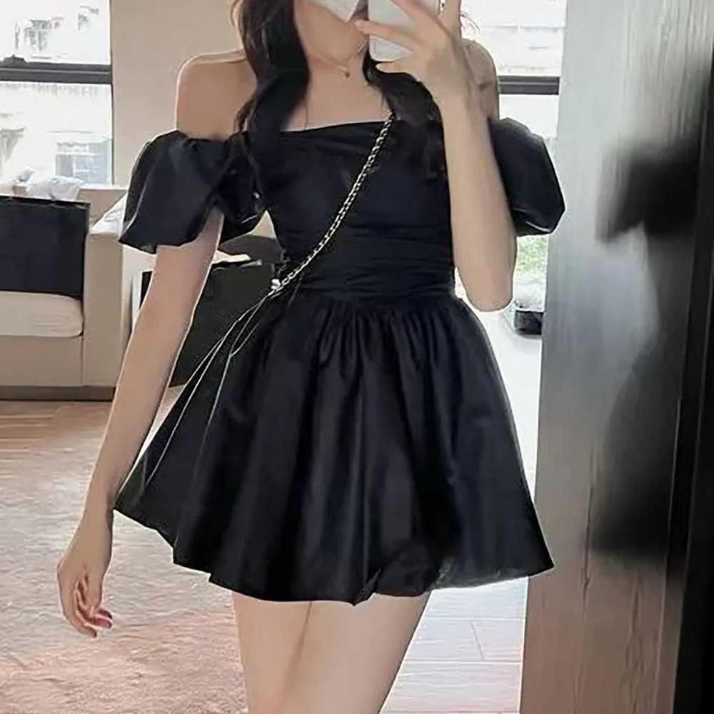 Korean Fashion Women Mini Dress - image 1