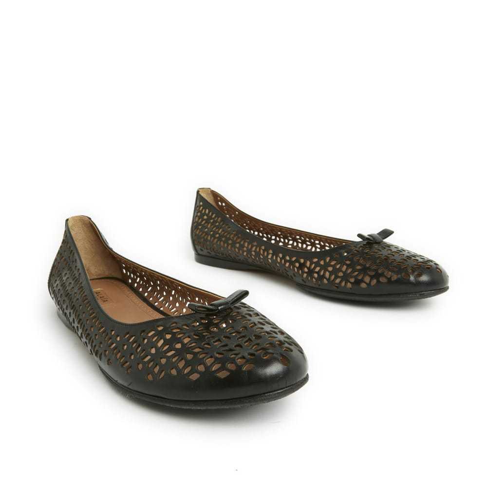 Alaïa Leather ballet flats - image 5