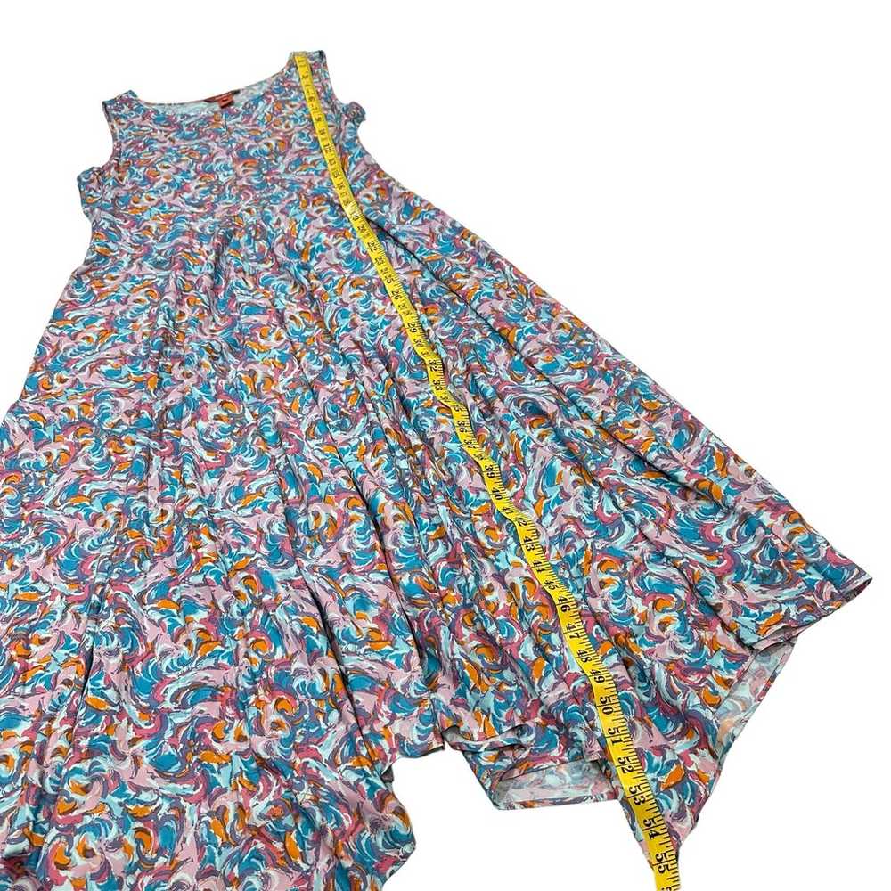 Sundance Salma Rayon Maxi Print Dress Size 12 Boh… - image 10