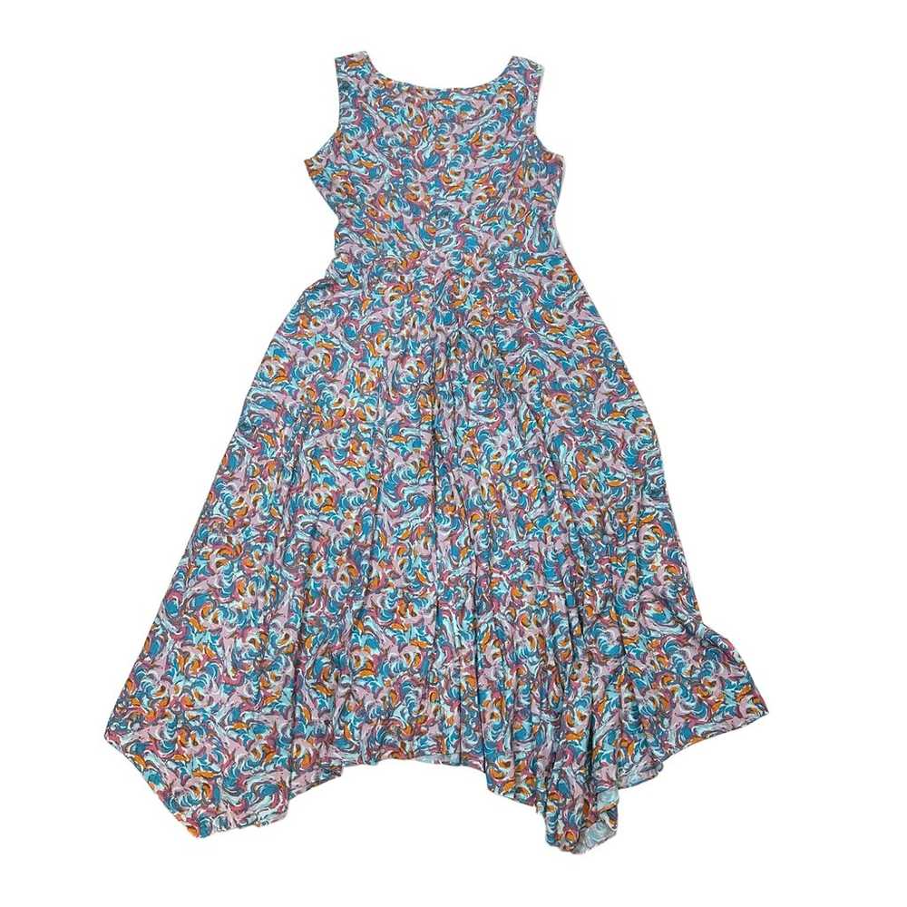 Sundance Salma Rayon Maxi Print Dress Size 12 Boh… - image 6