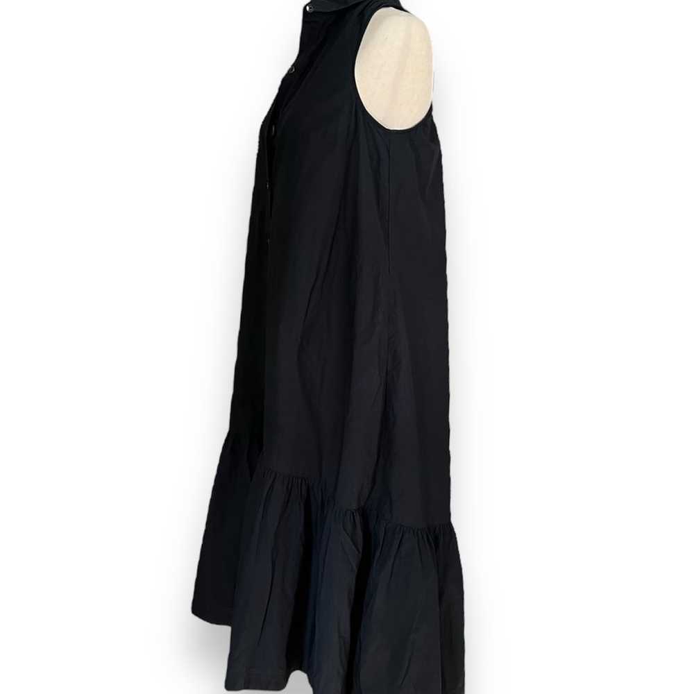 Anthropologie Maeve Paola shirt dress XS black - image 5