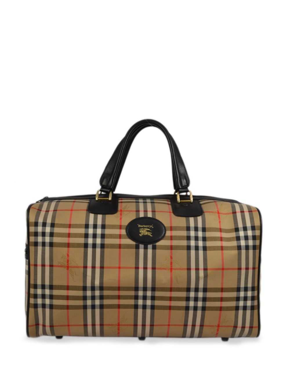Burberry Pre-Owned 1990-2000s House Check travel … - image 1