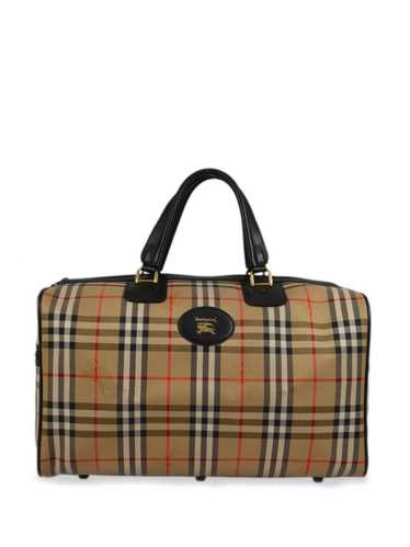 Burberry Pre-Owned 1990-2000s House Check travel … - image 1