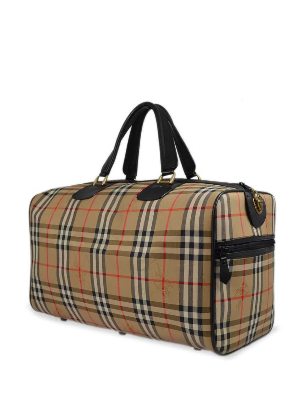 Burberry Pre-Owned 1990-2000s House Check travel … - image 2