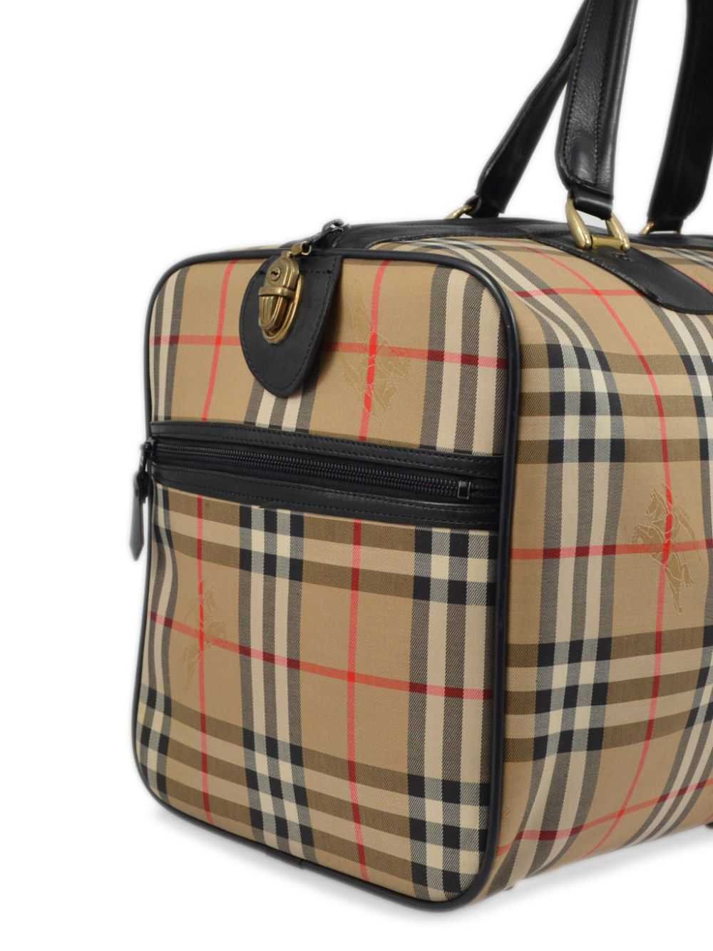 Burberry Pre-Owned 1990-2000s House Check travel … - image 3