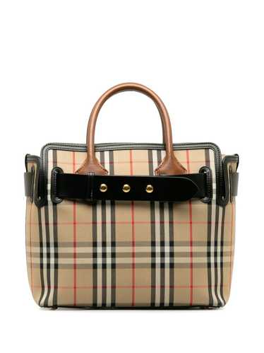 Burberry Pre-Owned Boston House Check tote bag - Neutrals
