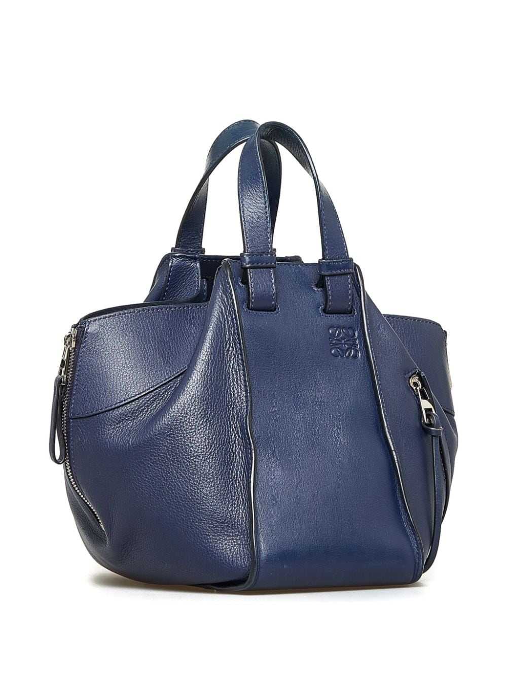 Loewe Pre-Owned 2016 Hammock satchel - Blue - image 3