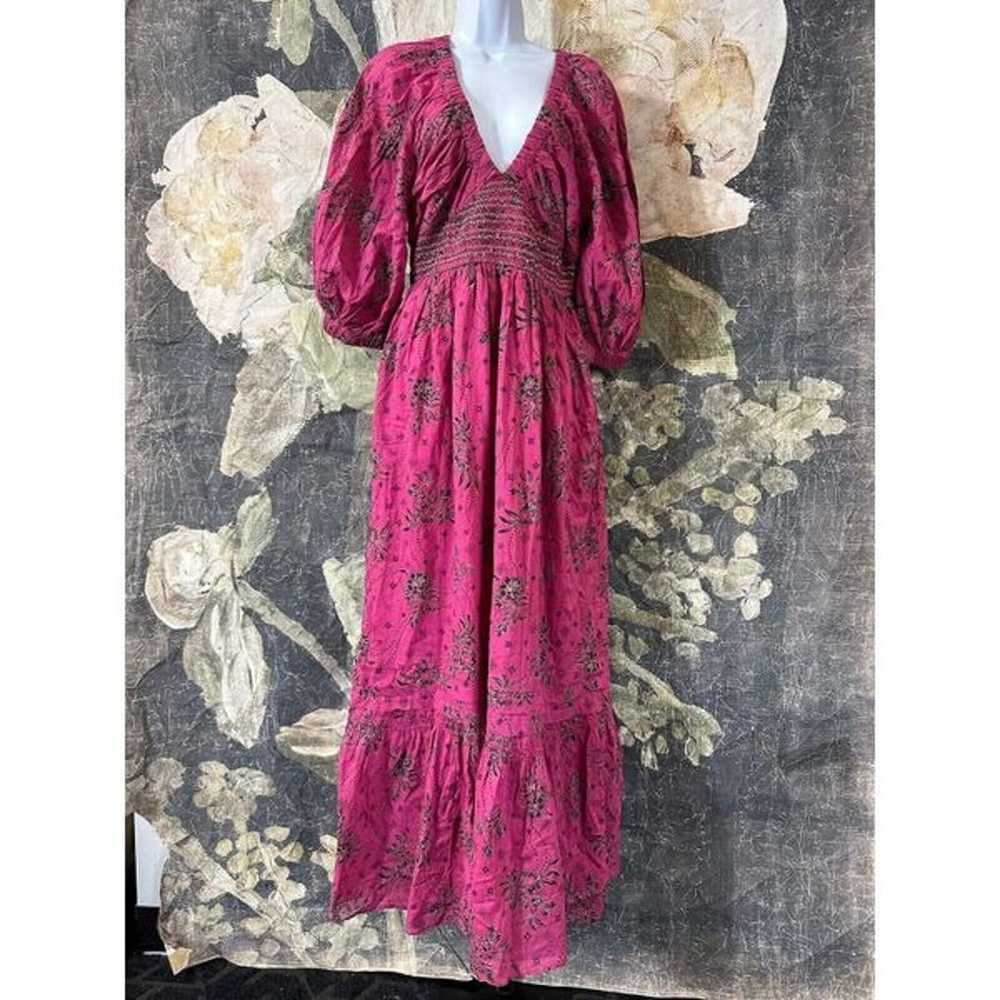 New Free People Golden Hour Maxi Dress size Small - image 4