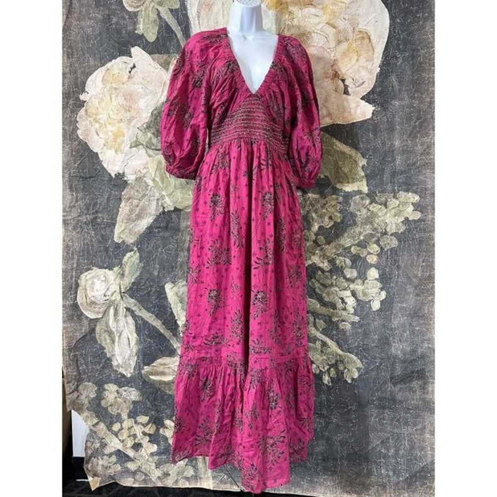 New Free People Golden Hour Maxi Dress size Small - image 6