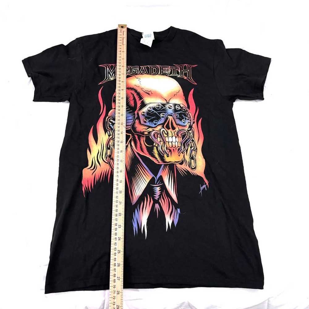 MEGADETH Black Vic Rattlehead Metal Big Skull Ban… - image 2