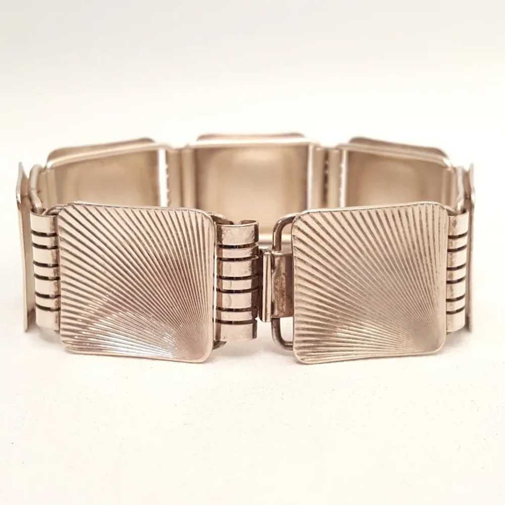 Andreas Daub - Silver Panel Bracelet - Germany - … - image 2