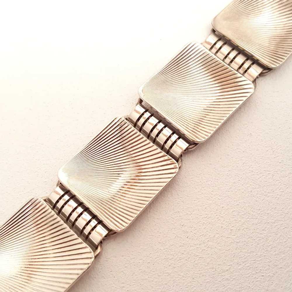 Andreas Daub - Silver Panel Bracelet - Germany - … - image 5