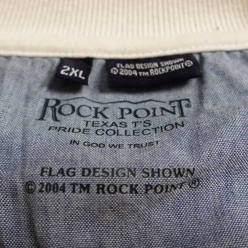 Salt Water Texan Rock Point Flag Design Shirt Men… - image 7