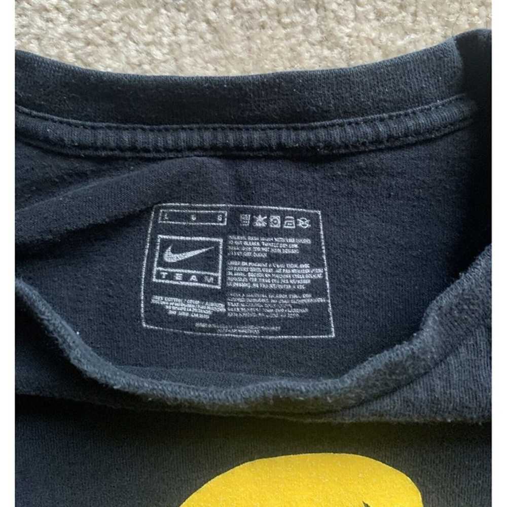 Iowa Hawkeyes Nike Team T Shirt Vintage Black Cen… - image 2